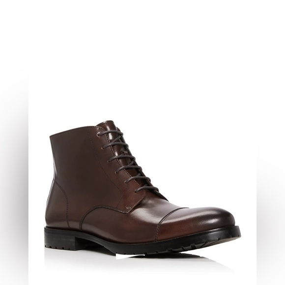 The Men\'s Store at Bloomingdale\'s
Men\'s Lace Up Cap Toe Boots - 100% Exclusive main image 4